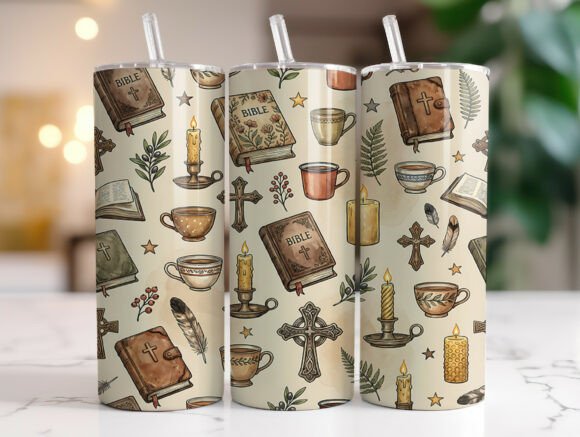 Bible 20oz Tumbler Wrap PNG Sublimation Review