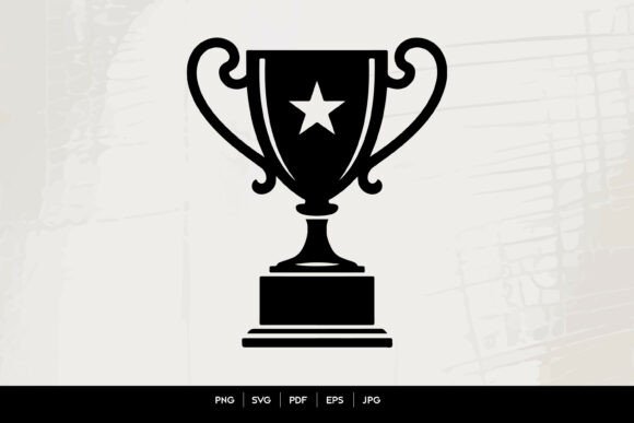 Champion Trophy Silhouette Icon Review
