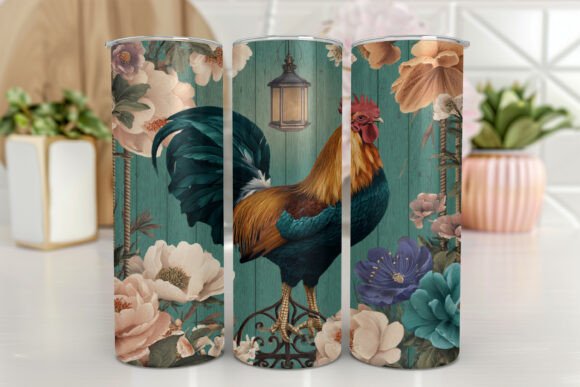 Chicken Floral Seamless Pattern Digital Review