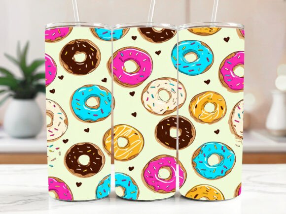 Chocolate Donut Tumbler Wrap Skinny Review