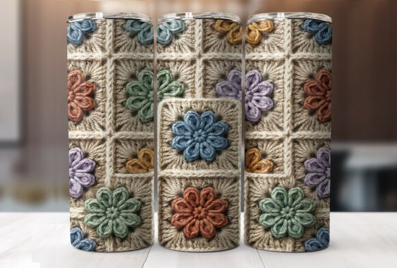 Crochet Granny Tumbler Wrap Design Review