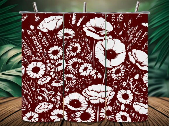 Daisy Wildflower Tumbler Embroidery Review