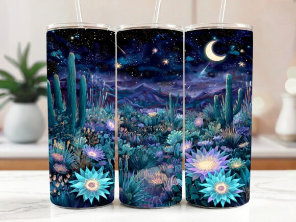 Desert Sunset Cacti Tumbler 20oz Review