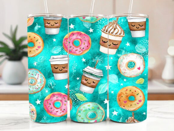 Donut Pattern PNG Pastel Sprinkle Donut Review