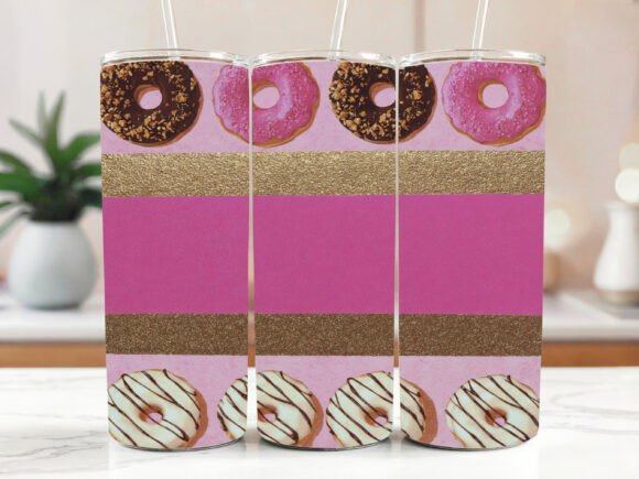 Donut Tumbler Wrap 20oz Skinny Review