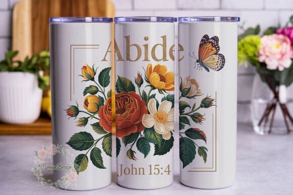 Elegant Floral Butterfly Tumbler Wrap Review