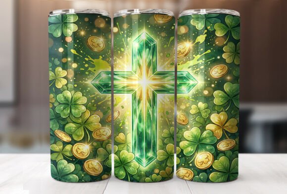 Emerald Cross St Patricks Tumbler Wrap Review