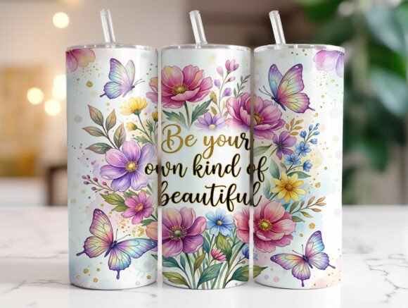 Floral Inspirational Quote Tumbler Wrap Review