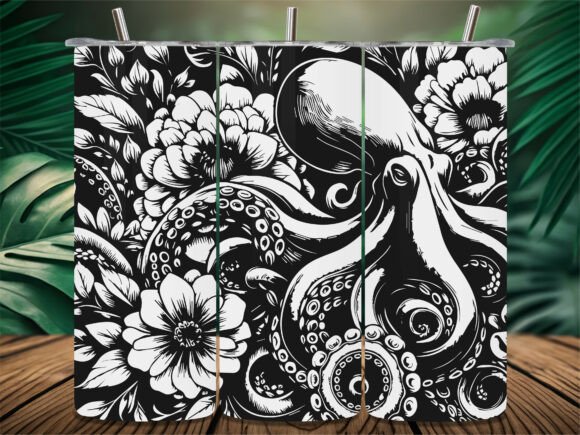 Floral Octopus Tumbler Embroidery Review