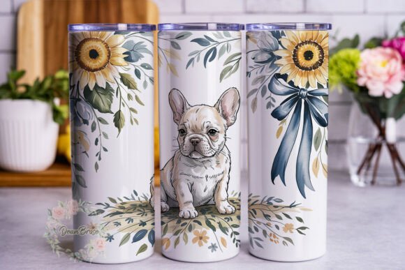 French Bulldog Sunflower Tumbler Wrap Review