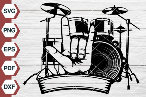 Funny Gift Drum Set SVG - EP496 Review