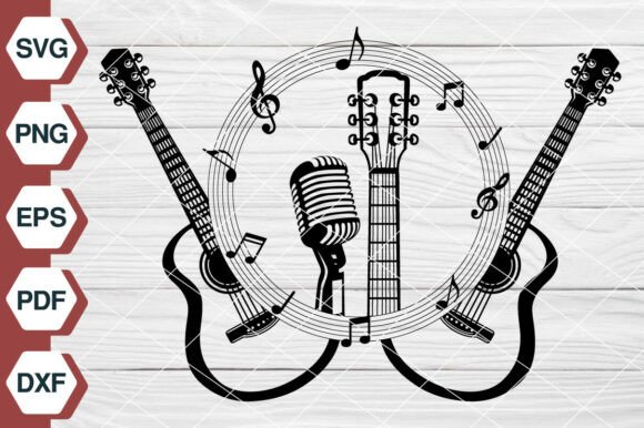 Guitar Music Note SVG EP520 Review