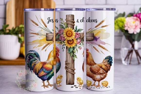 Jesus Chickens Farm Life 20oz Tumbler Review