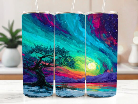 Northern Lights Tumbler 20 Oz Embroidery Review