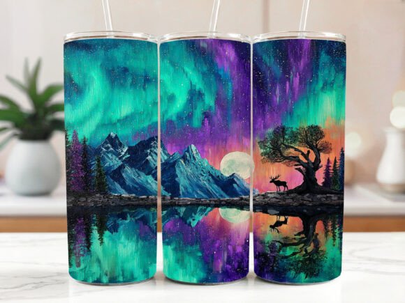 Northern Lights Tumbler Wrap Aurora Review