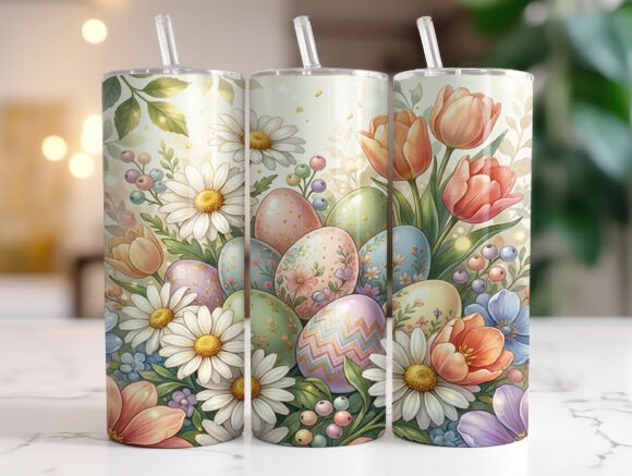 Spring Floral Easter Egg Tumbler Wrap Review