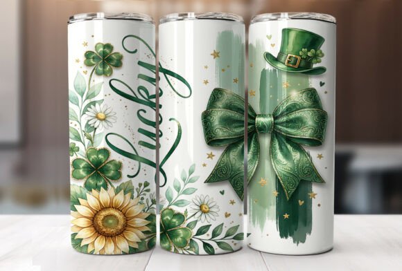 St Patricks Day Bow Sunflower Tumbler Review
