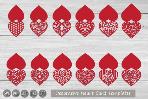 Valentine's Day Card Love Hearts Cut Review