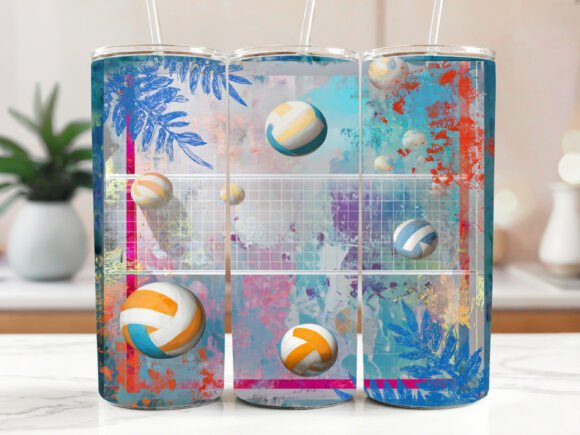 Volleyball Tumbler Wrap Seamless Review